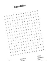Countries (Find the word)