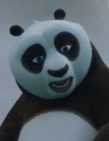 Kung Fu Panda training scene