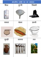 Items used in Indian Kitchen