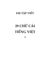 Vietnamese Alphabet  and Numbers -  Booklet 1
