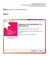 NHM Writer Installation Guide