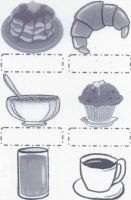 Picture dictionary-Breakfast food