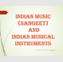 Indian Musical Instruments - Power Point presentation