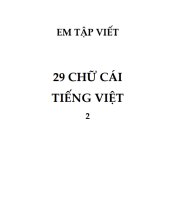 Vietnamese Alphabet  and Sentences - Short Sentences with Every Letter of the Vietnamese Alphabet – Booklet 2