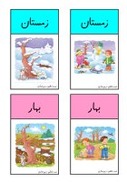 Seasons Vocabulary Cards