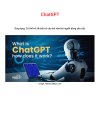 ChatGPT and Education