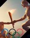 The Olympic Games from ancient times to the present day: presentation in Greek (PPTX)